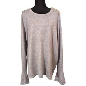 NWT IMAN Grey  Sweater for‎ Women - Sz 2X